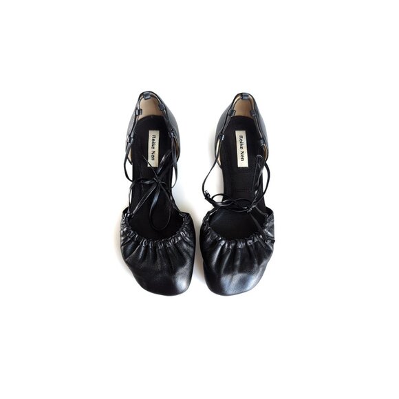 Reike Nen Flats Bow SHIRRING Toe Flats Size 35.5 Womens Size 5